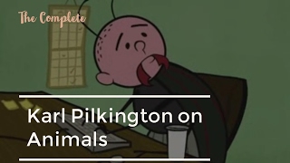 The Complete Karl Pilkington on Animals A compilation with Ricky Gervais amp Steve Merchant [upl. by Airdnekal]