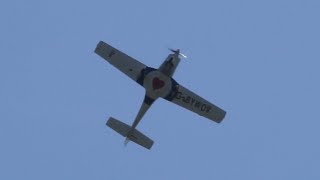 Grob Tutor at Midlands Air Festival June 2023 [upl. by Notgnillew]