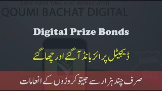 Digital Prize Bond National Saving  Digital Prize Bond in Pakistan [upl. by Analihp626]