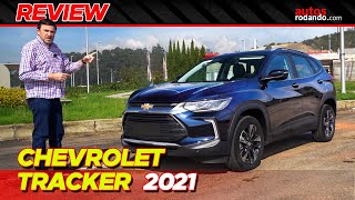 CHEVROLET TRACKER 2021  Muy completo y Seguro  Prueba  Review [upl. by Ellerrad]