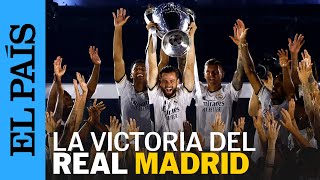 REAL MADRID  Así ha celebrado el Real Madrid su decimoquinta Champions League  EL PAÍS [upl. by Ytirahs]