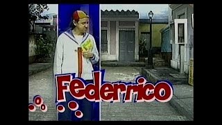 Federrico con Carlos Villagrán  RCTV 1983 [upl. by Uri645]