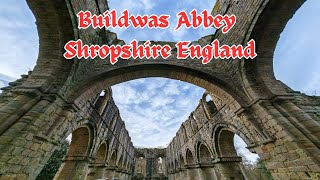 Ancient Cistercian Abbey Walk the Ruins of Buildwas Abbey Shropshire English Heritage [upl. by Bish]