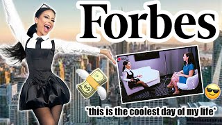 My Forbes Interview in New York City [upl. by Aninay]