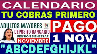 📅 CALENDARIO OFICIAL📆PAGOS ADELANTADOS☝️6000 ADULTOS MAYORES 65 🎉 PENSIÓN BIENESTAR 🎁 [upl. by Akibma559]