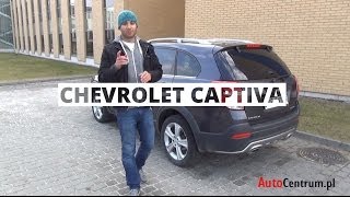 Chevrolet Captiva 22 D 183 KM 2013  test AutoCentrumpl 044 [upl. by Barris]