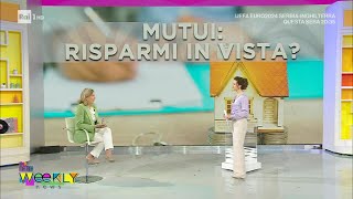 Mutui in calo consigli ed accortezze  Uno Mattina Weekly 16062024 [upl. by Aileme219]