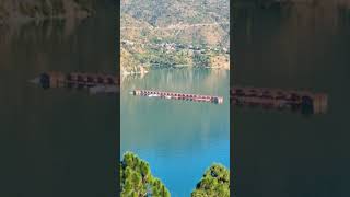 Tehri Dam ReservoirLake in Uttarakhand travel trending tehridam Ukvlogger06 [upl. by Boyce846]