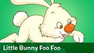 SingALong Little Bunny Foo Foo with lyrics [upl. by Elokkin961]