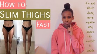 hoW to Slim Down your Thighs without bulking them up [upl. by Alimhaj545]