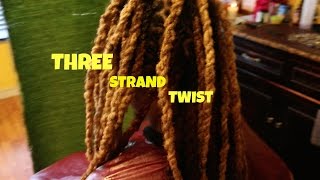 LOC STYLES Three Strand Twist [upl. by Netsyrc]