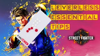 ESSENTIAL leverlesshitbox inputs you NEED to learn HitboxLeverless SF6 Starter Guide [upl. by Lytsirk584]