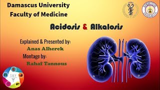 الحماض والقلاء الاستقلابي والتنفسي Metabolic amp Respiratory Acidosis amp Alkalosis  جامعة دمشق  SMV [upl. by Laram]