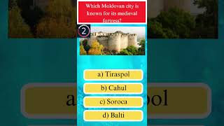 How well do you know Moldova 🇲🇩  General Knowledge Quiz shorts [upl. by Fielding]