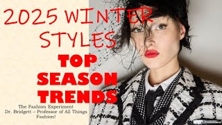 2025 Winter Styles Most Popular Season Trends [upl. by Adamsen]