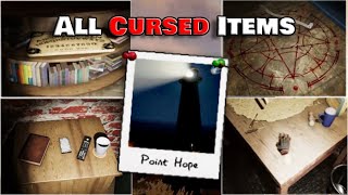 All Cursed Items Locations On Point Hope Phasmophobia [upl. by Amehsyt366]