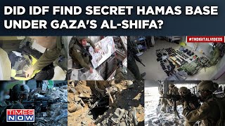 Secret Hamas Base Under Gaza Al Shifa Hospital What Israeli Forces Found After 2Day Long Search [upl. by Assiar]