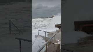 🌊 Images des submersions à Wimereux dans le PasdeCalais ce jeudi 📅 date  22082024 [upl. by Darce]