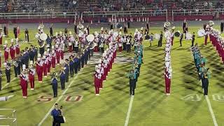 “Sweet Caroline”  Davidson amp Shoal River MS with Crestview HS 2023 [upl. by Aillimac]