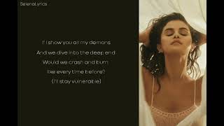 Selena Gomez  Vulnerable Lyrics [upl. by Gnah]