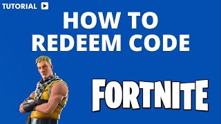 How to redeem Fortnite codes [upl. by Nwatna432]