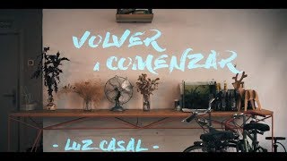 Luz Casal  Volver a comenzar Lyric Video [upl. by Myrtie]