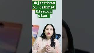 Objectives of cabinet mission plan indianpolity cabinetmissionplan cabinetmissionplan1946 short [upl. by Rossy70]