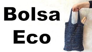 Eco Bolsa a Crochet [upl. by Hauhsoj]