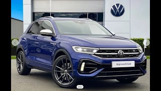 Approved Used Volkswagen TROC TRoc Mk1 Facelift 2022 20 TSI R 300PS 4M DSG  DF22CXO [upl. by Direj]