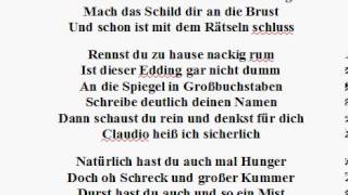 Gedicht zum Geburtstag  Wider das Vergessen mit Klopapier und Navigationsgerät [upl. by Aniloj]