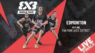 RELIVE  FIBA 3x3 World Tour Edmonton 2024  Finals [upl. by Derfliw571]