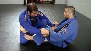 3 De La Riva sweeps combo  BJJ open guard [upl. by Noslrac]