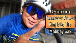 Vlog 51 PANARACER GRAVEL KING BIKE TIRE  MATIBAY NGA BA  UNBOXING  GRAVEL BIKE [upl. by Erlinna]