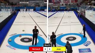 Provincial Scotties 2024  Jean vs Verreault [upl. by Gertie]