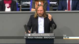 Anton Hofreiter im Deutschen Bundestag  Steueroasen und Briefkastenfirmen [upl. by Roskes]