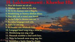 H Lalchawimawii  Khawhar hla  Full Album  Lusun Hnemtu  Lengkhawm hla  Fam ngaih hla  Mizo [upl. by Adnale]