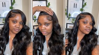 HD Lace Frontal Wig Install  Laid AF 😱  Ali Express  Ossilee Hair [upl. by Nealah]