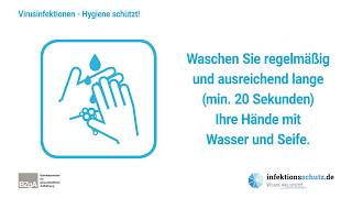 Virusinfektionen Hygiene schützt [upl. by Koehler]