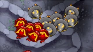 BTD Battles  BEST STRATEGY IN DEADBLOON CAVE part 22 [upl. by Dodds]