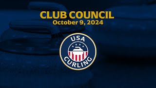 Club Council Oct 9 2024 [upl. by Lebbie]