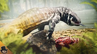 Surviving Solo As A Megalania  Path of Titans [upl. by Jermain]