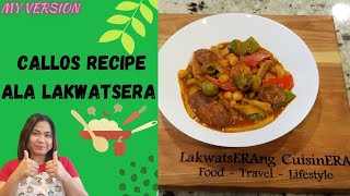 Callos Recipe  Lakwatserang Cuisinera [upl. by Proffitt97]