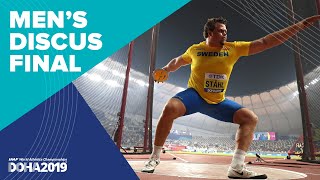 Mens Discus Final  World Athletics Championships Doha 2019 [upl. by Idahs195]