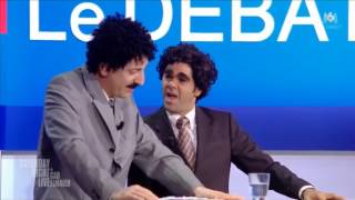 Gad Elmaleh et Jamel Debbouze Le débat des primaires [upl. by Herald]