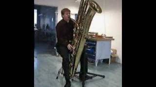 Eppelsheim Contrabass Sax played by Laksar Reese 1 [upl. by Aynuat]