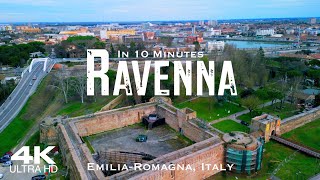 RAVENNA 2024 🇮🇹 Drone Aerial 4K  Ravèna EmiliaRomagna Italy Italia [upl. by Othelia527]