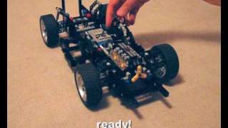 Building a Lego Technic 8448 Super Car Part I [upl. by Tedd]