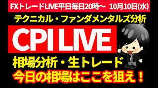 【FXトレードLive】CPI LIVE [upl. by Francis]