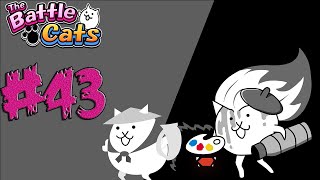 Artist Cat Gato Artista Una Evolución Con Historia  Gameplay Español  The Jeg The Battle Cats 43 [upl. by Lyrahs]