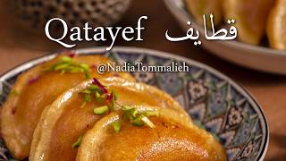 Qatayef Ramadan Recipe English [upl. by Enomal240]